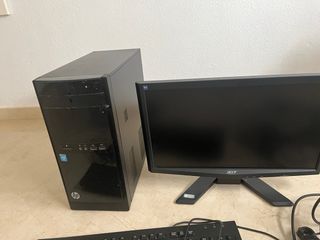 Ordenador Completo HP Negro