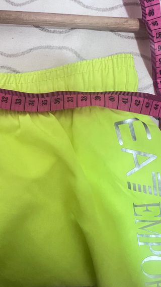 Bañador EA7 Emporio Armani Verde Neón