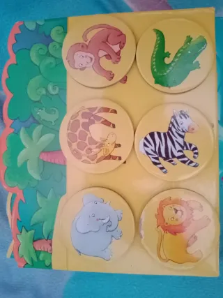 Juego Loto Djeco Animales 30 piezas