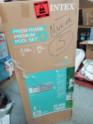 Piscina Desmontable Intex Redonda 366x99 cm