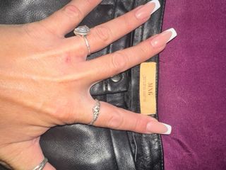 Pantalones Mango Piel Talla 36