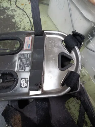 Drager mochila bombona oxígeno inox 2 unidades