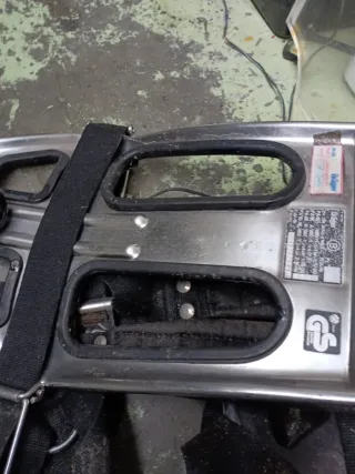 Drager mochila bombona oxígeno inox 2 unidades