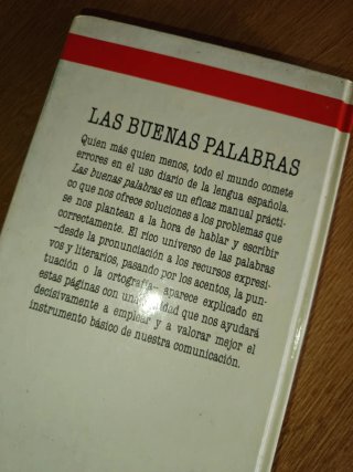 LIBRO LAS BUENAS PALABRAS