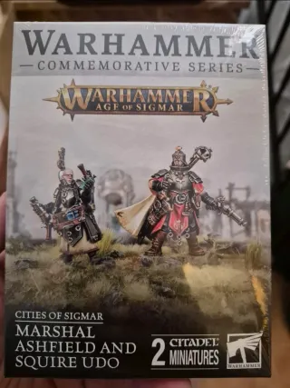 Warhammer Age of Sigmar: Marshal Ashfield y Squire