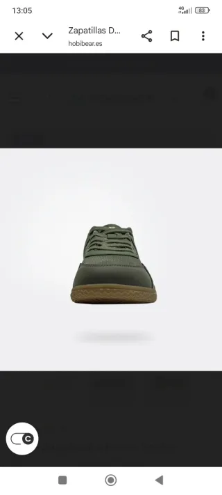 Zapatillas barefoot Hobibear Talla 44. Sin usar