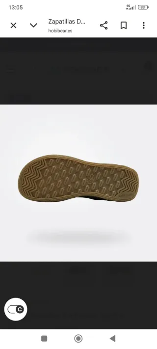 Zapatillas barefoot Hobibear Talla 44. Sin usar