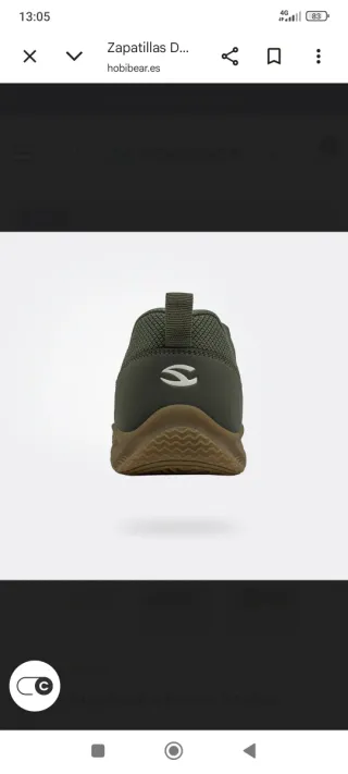 Zapatillas barefoot Hobibear Talla 44. Sin usar