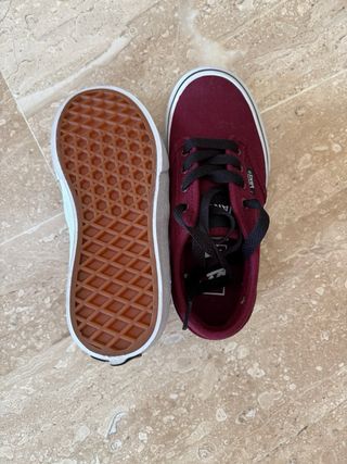 Vans granate talla 30