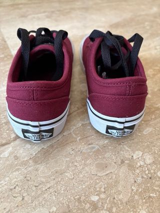 Vans granate talla 30