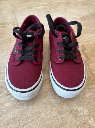 Vans granate talla 30