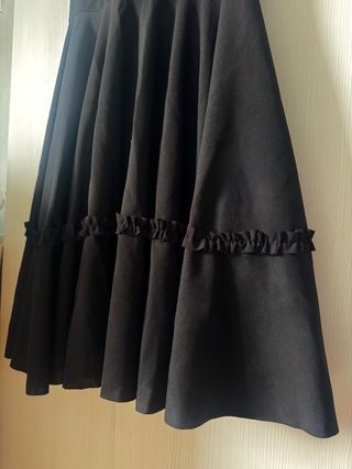 Traje de flamenca negro