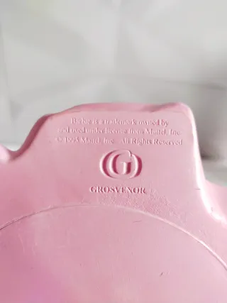 Jabonera Barbie Mattel Princesa Rosa