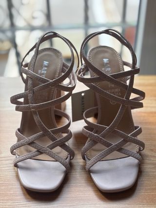 Tacones Marypaz rosas nuevos con etiqueta