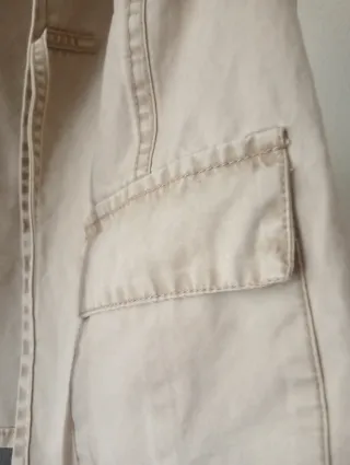 Chaleco Zara Beige Talla S