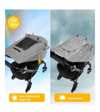 Parasol Silla Paseo Impermeable y Anti UV