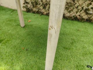 Mesa Terraza Cerámica y Madera