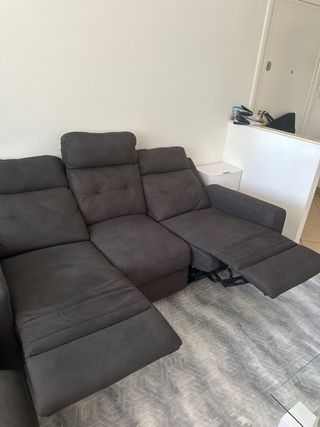 Divano Poltrone e Sofà elettrico grigio