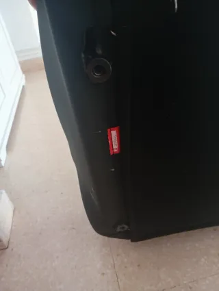 Asiento para cockpit negro