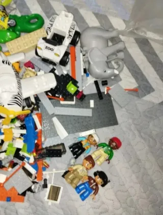 Lote Lego: Animales y Bombero