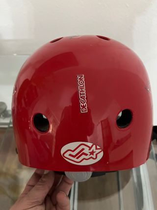 Casco bici decatlón azul o rosa niño/a