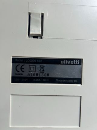Calculadora Olivetti Logos 662