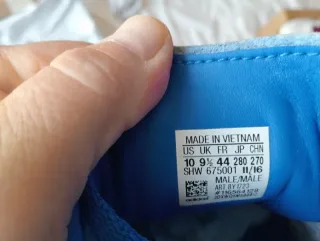 Zapatillas Adidas München Bluebird Talla 44