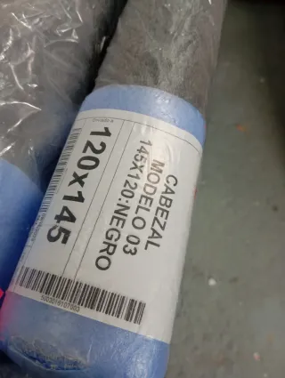 Cabecero de cama 135 cm tapizado