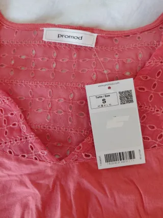 Camiseta Promod sin mangas talla S