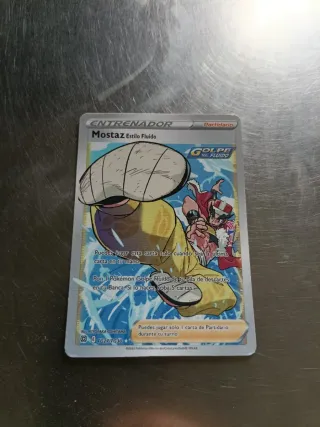 Carta Pokémon Mostaz Estilo Fluido TG27