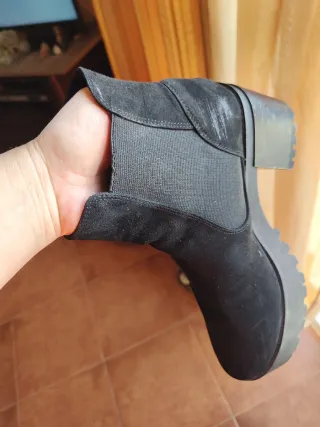 Botas de plataforma negras