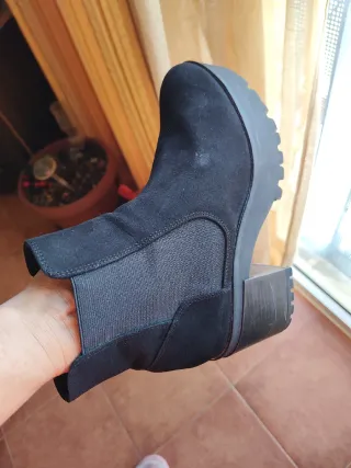Botas de plataforma negras