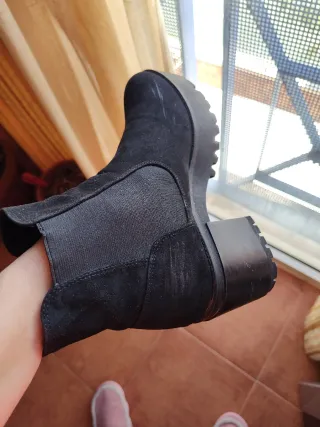 Botas de plataforma negras