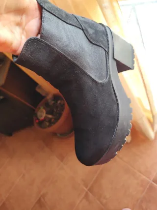 Botas de plataforma negras