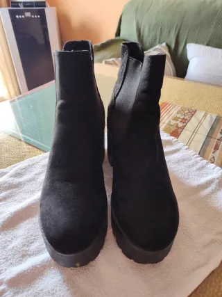 Botas de plataforma negras