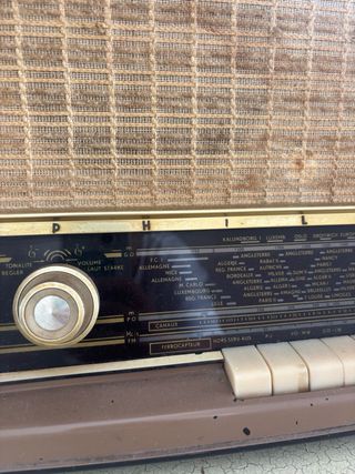Radio Vintage Años 50/60 Decorativa