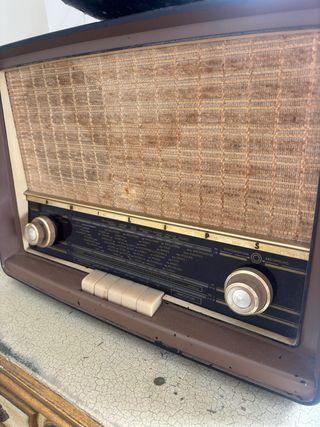 Radio Vintage Años 50/60 Decorativa
