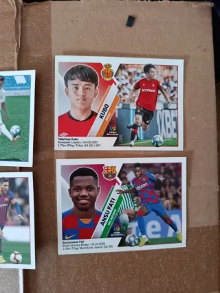 Cromos Liga Este 2019/20: Messi, Rodrygo, Kubo...