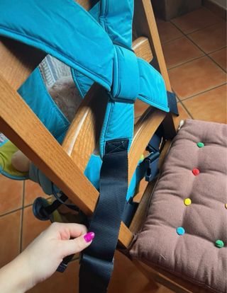 Portabebés Jane azul