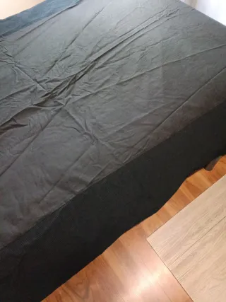 Faldón Cama Negro 90cm