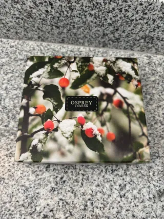 Osprey London Monedero Negro Piel