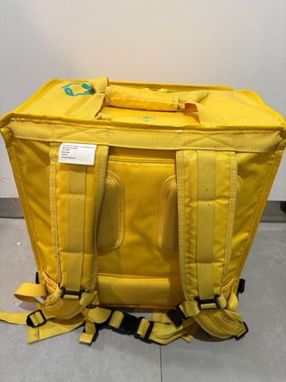 Mochila Glovo Amarilla