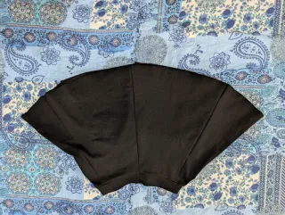 Falda Stradivarius Negra