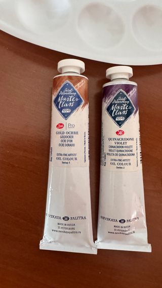 Set de pintura Óleo profesional, Paleta y Círculo