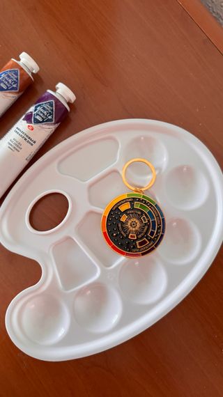 Set de pintura Óleo profesional, Paleta y Círculo