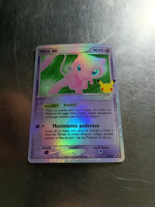 Carta Pokémon Mew ex 88/92