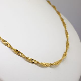 Cadena Oro 18K Singapur