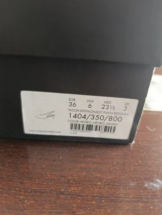 Zapatos Massimo Dutti