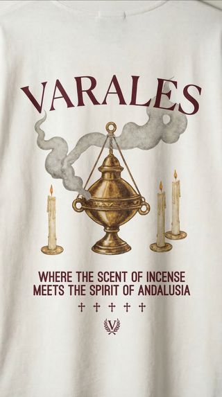 Camiseta Incienso Varales Tallas M/L/XL