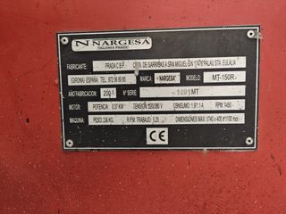 NARGESA MT-150A Curvadora de Perfiles Industrial
